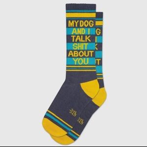 Blue and Yellow Men's Socks